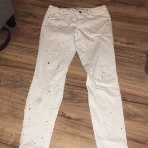White jeans